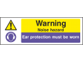 Warning Noise Hazard - Landscape